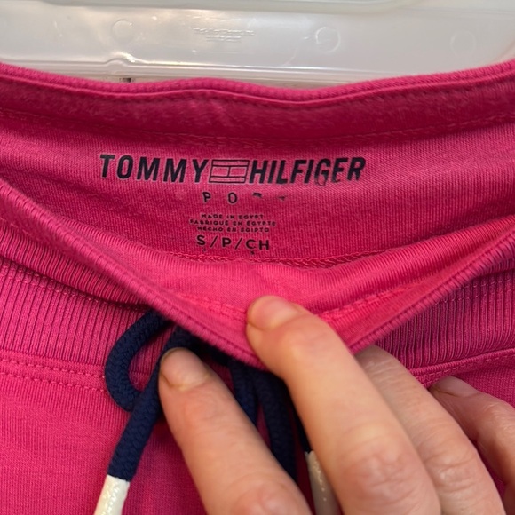 Tommy Hilfiger Pink and Blue Joggers. Size S. - Picture 2 of 7